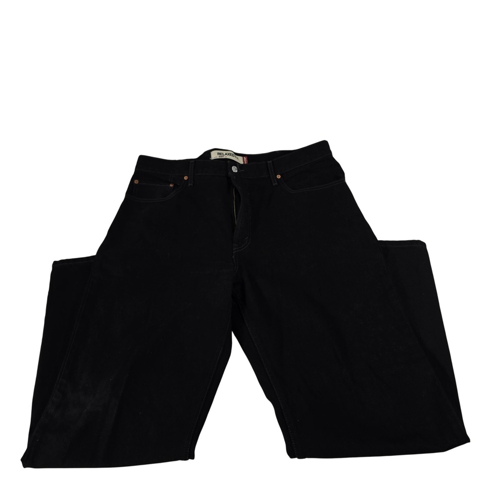 Levis 550 Relaxed Fit Jeans Mens‎ 40x32 Black Denim Tapered Leg Pants 13790